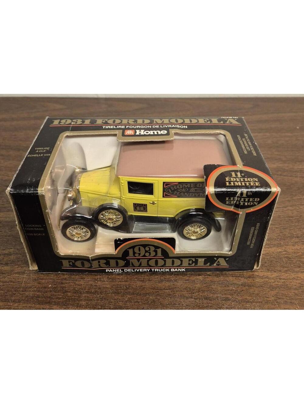 1931 Ford Model A Panel Delivery Truck Bank 1/25 Scale Limited Edition